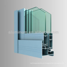 Aluminum profiles for sliding doors and windows